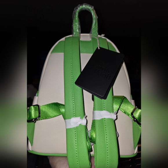 New! Loungefly White Winnie the Pooh & Piglet Storytime Mini Backpack - Picture 4 of 5